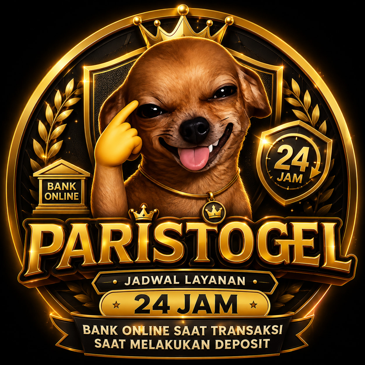 Thumbnail 1 of 3, Poster, PARISTOGEL Informasi Jam Bank Online Indonesia untuk Deposit designed and sold by PARISTOGEL.